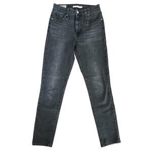 Levi's Women's 721 High-Rise Skinny Jeans Black Size 26